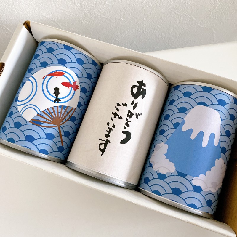 お中元・夏ギフトに！富士山3缶セット 備えて安心な保存食のプレゼント 缶入り パンですよ！ 新しい防災用品です。
